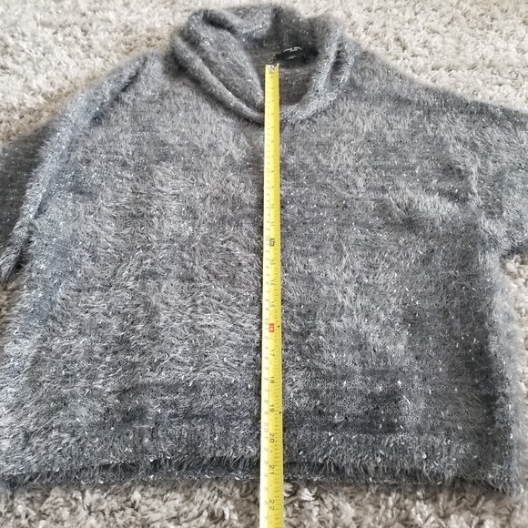 (S) Nine West EyeLash Sweater Cozy Warm Luxurious Dressy Knit Oversized Loose - Picture 3 of 7